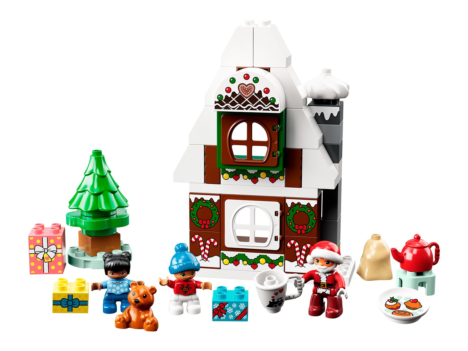 Lego Duplo 10976 Пряничный домик Деда Мороза