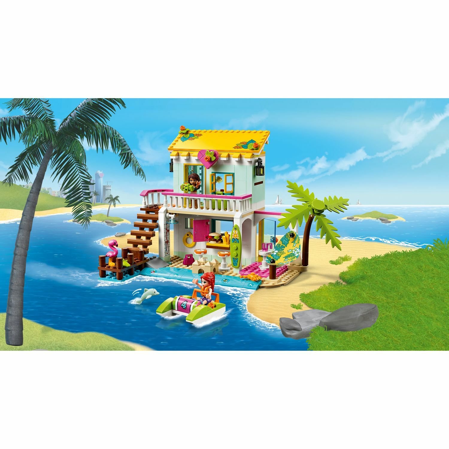 Lego Friends 41428 Пляжный домик