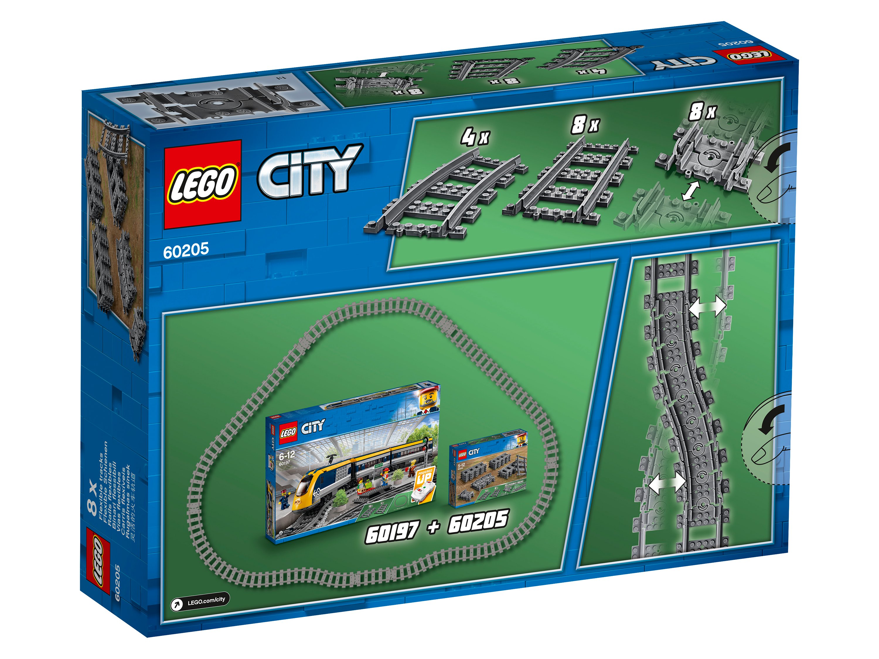 Lego City 60205 Рельсы