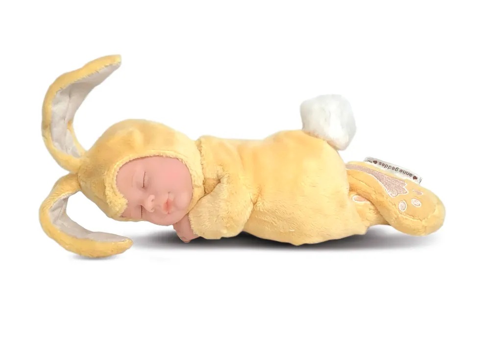 Пупс Anne Geddes Кролик желтый арт.579205