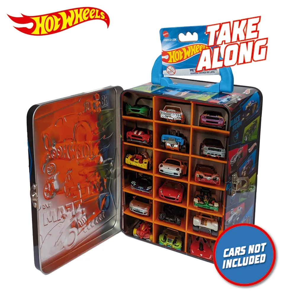Портативный кейс для хранения 18 машинок Hot Wheels арт.HWCC2-23K
