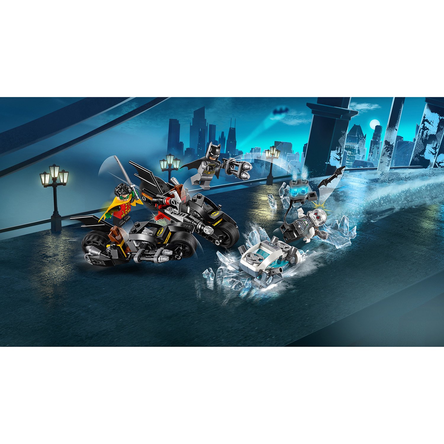 Lego DC Super Heroes 76118 Гонка на мотоциклах с Мистером Фризом
