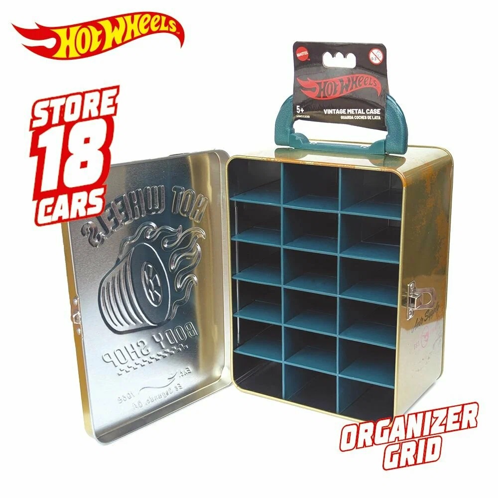 Портативный кейс для хранения 18 машинок Hot Wheels арт.HWCC-22G