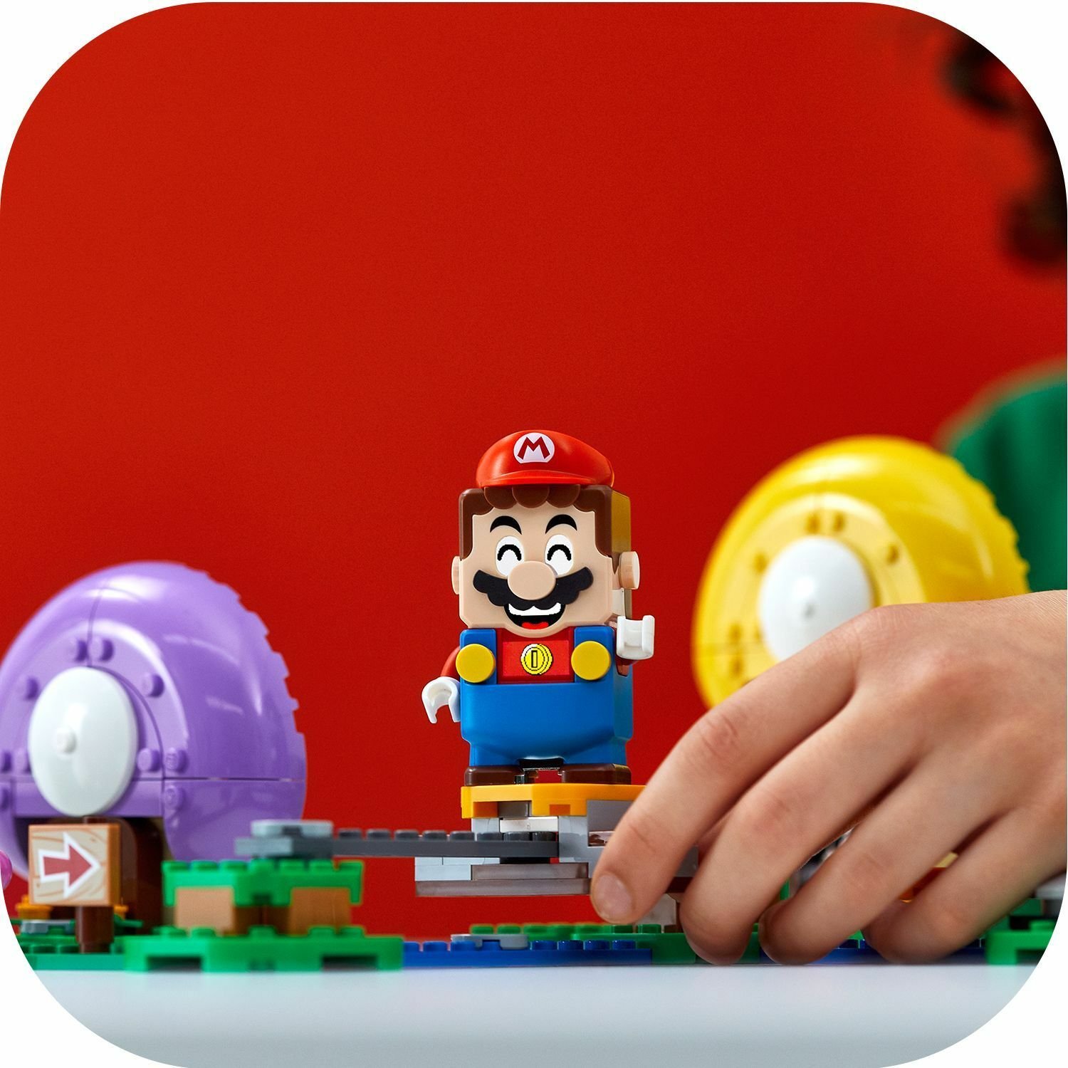 Lego Super Mario 71368 Погоня за сокровищами Тоада. Дополнительный набор
