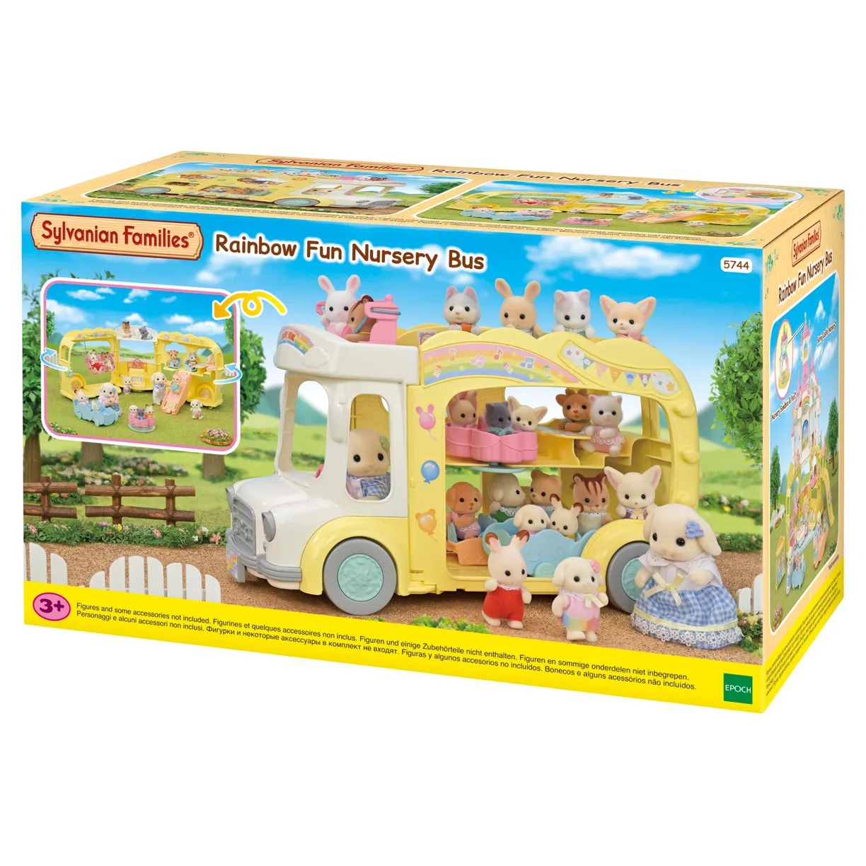 Набор Sylvanian Families 5744 Детский двухэтажный автобус