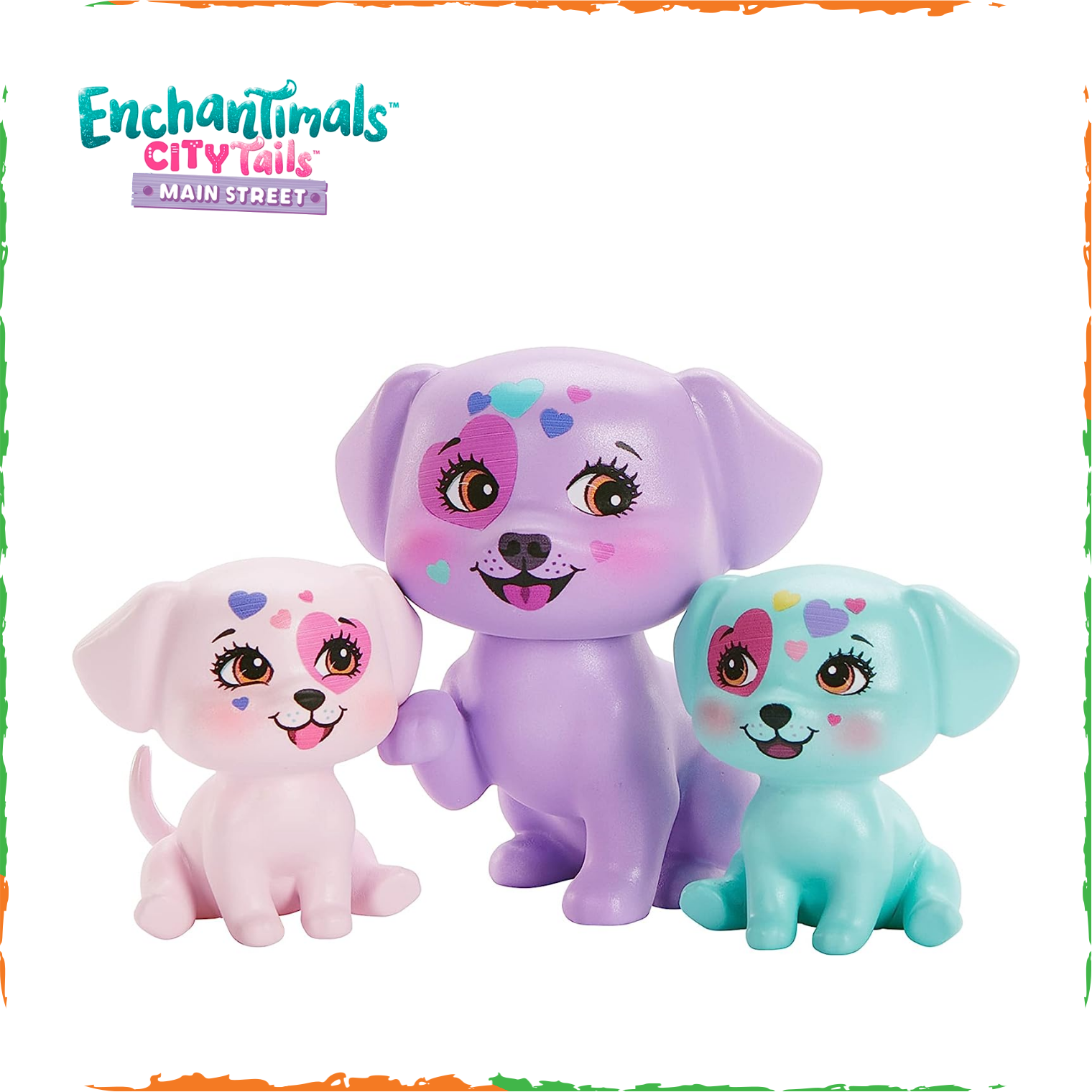 Набор Enchantimals HKN14 Семейство далматинцев Дессы