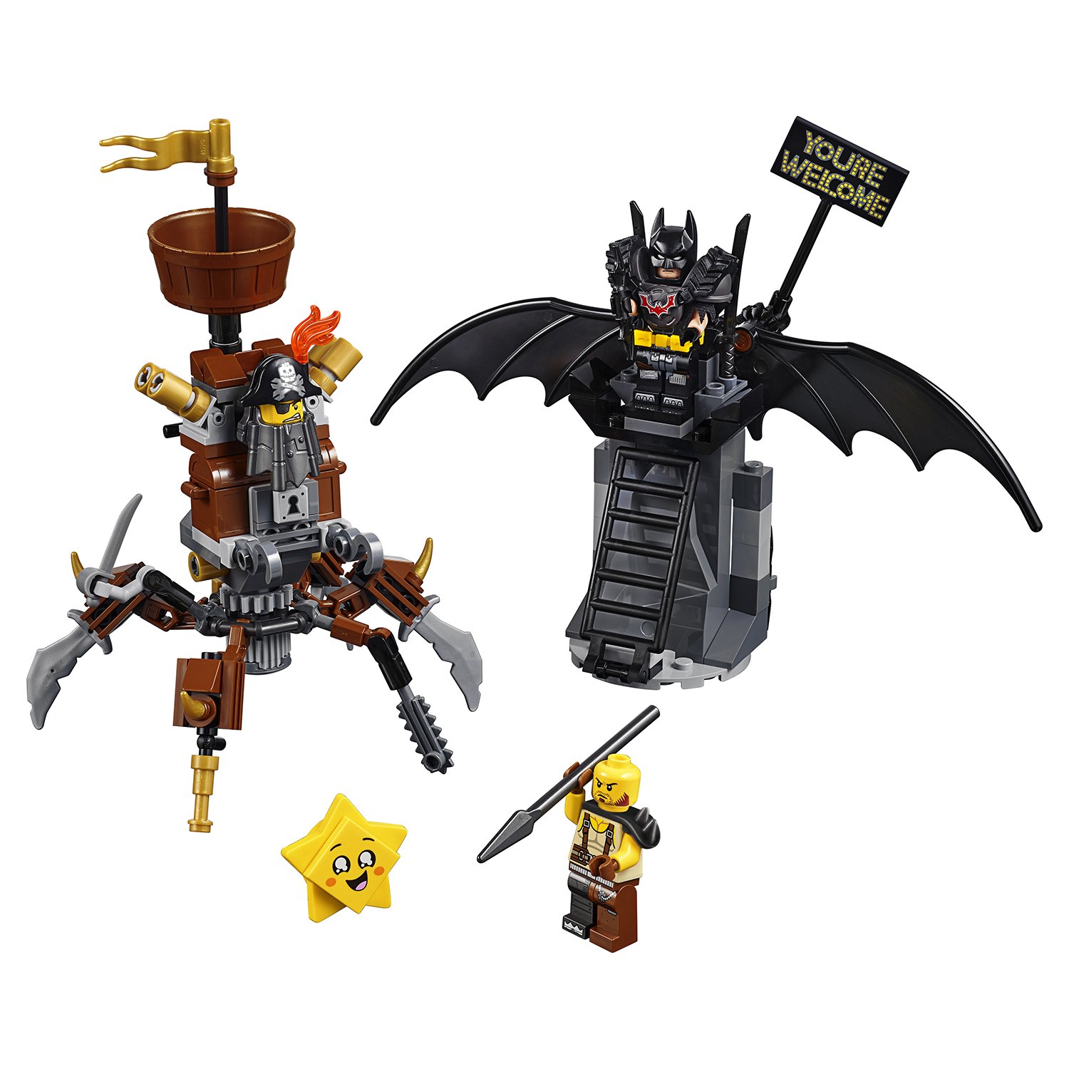 Lego Movie 70836 Боевой Бэтмен и Железная борода
