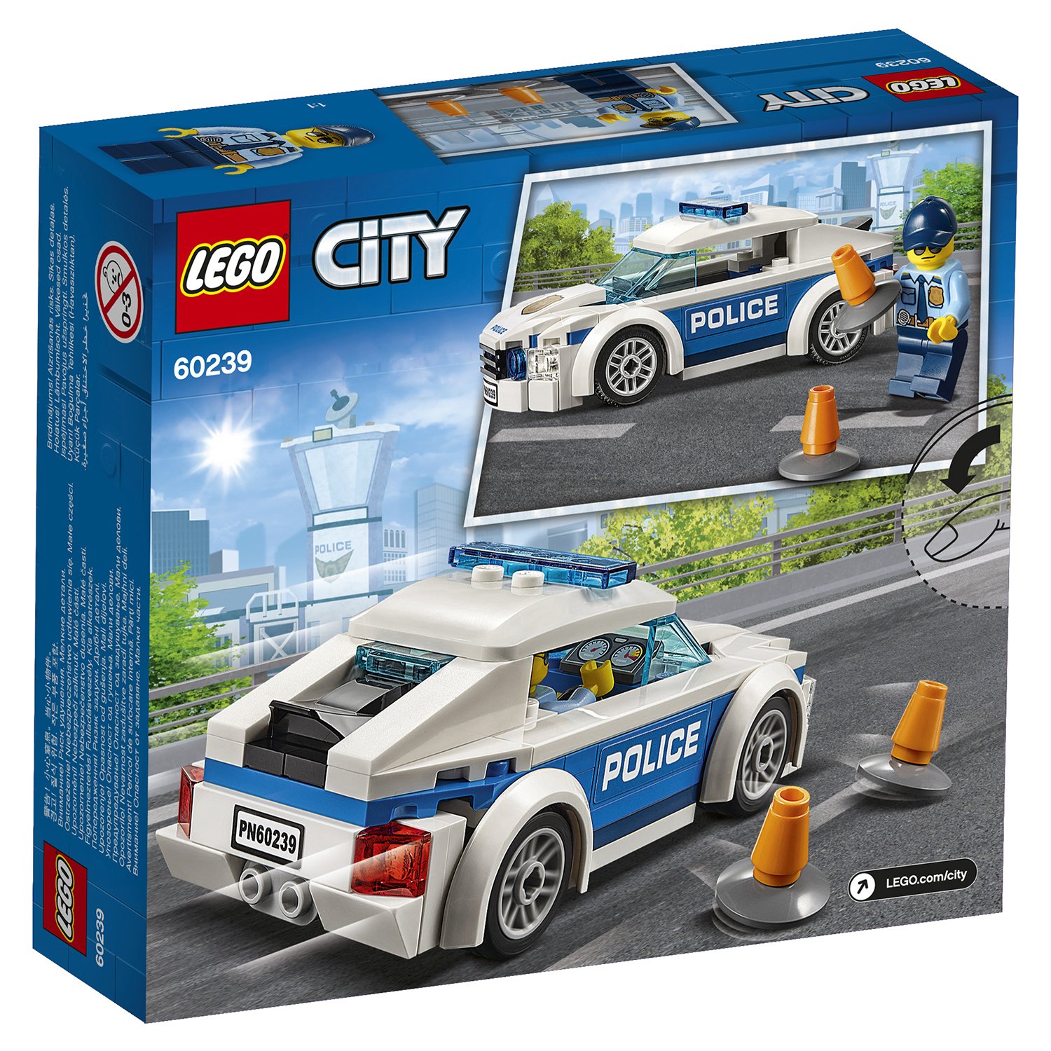 Lego City 60239 Автомобиль полицейского патруля