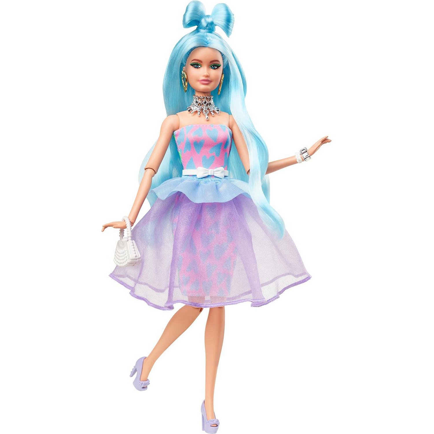 Кукла Barbie GYJ69 Экстра со светло-голубыми волосами